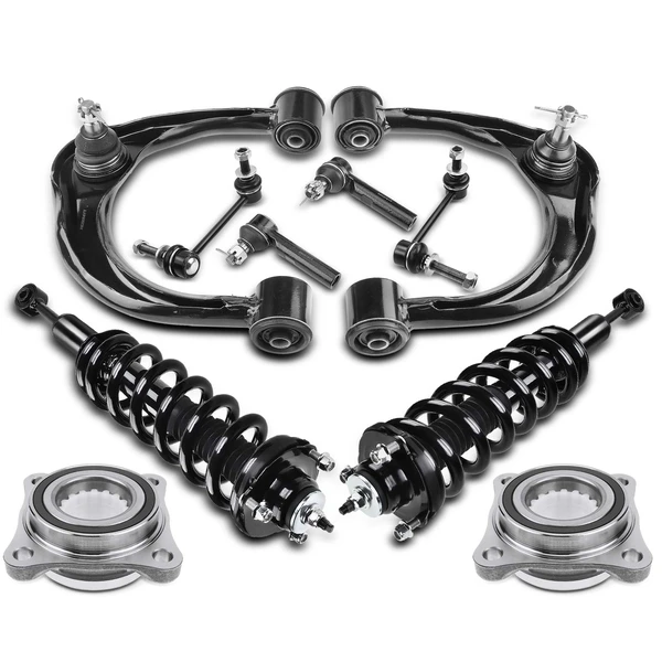 10-Pc Control Arm and Ball Joint Full Kit, Front Side A-Premium APCA5398