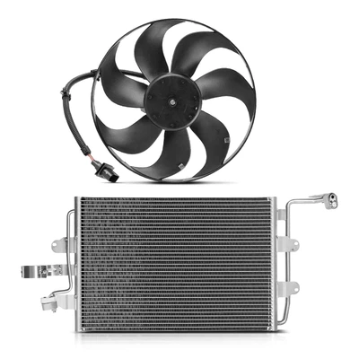 AC Condenser & Cooling Fan Assembly Kit