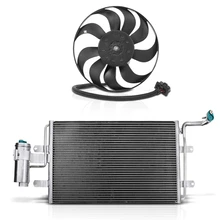 AC Condenser & Single Cooling Fan Assembly Kit