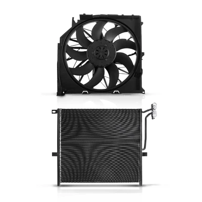 AC Condenser & Cooling Fan Assembly Kit