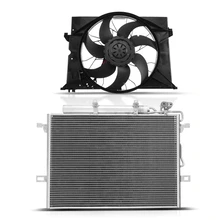 AC Condenser & Single Cooling Fan Assembly Kit