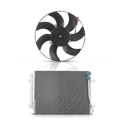 AC Condenser & Cooling Fan Assembly Kit