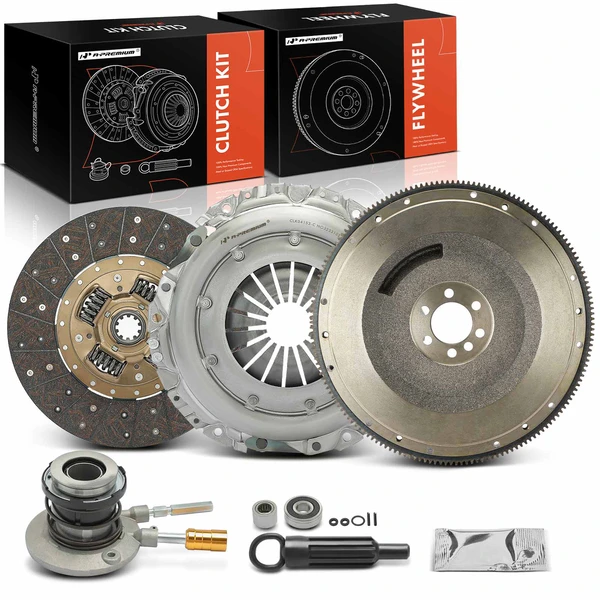 Transmission Clutch Kit & Flywheel for Chevy S10 96-04 GMC Sonoma Jimmy Isuzu