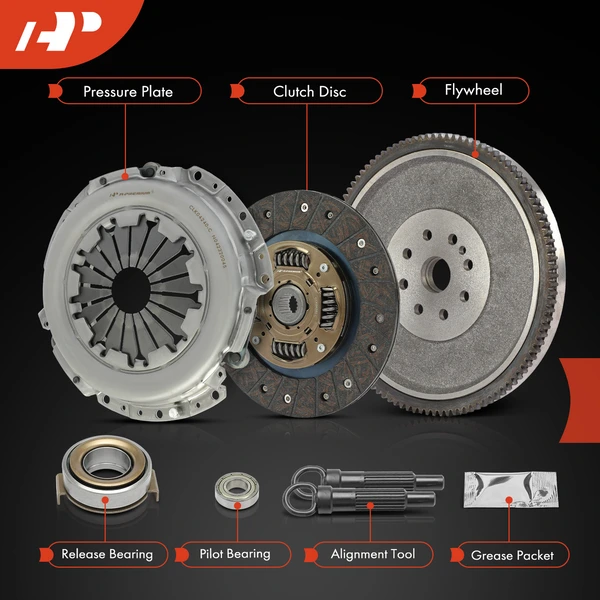 Transmission Clutch Kit & Flywheel for Suzuki Aerio 2004-2007 L4 2.3L Manual