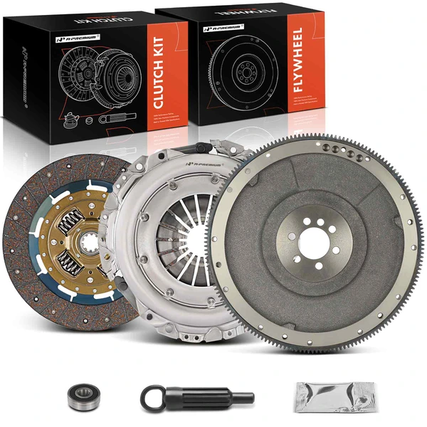 Transmission Clutch Kit & Flywheel for Chevrolet Silverado 1500 GMC Sierra 4.3L