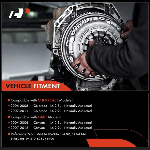 Transmission Clutch Kit & Flywheel for Chevrolet Colorado GMC Canyon 2.8L 2.9L