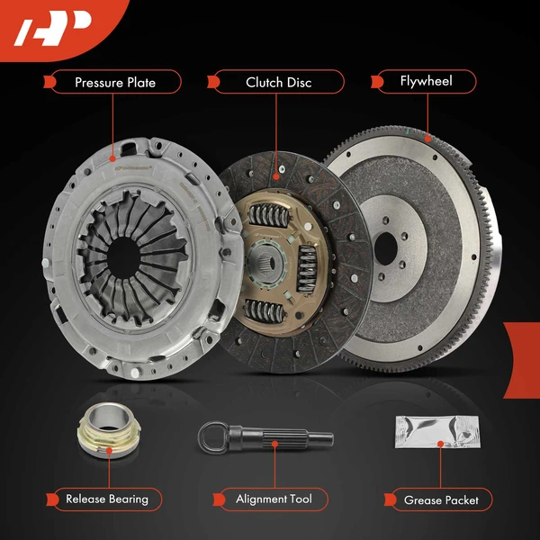 Transmission Clutch Kit & Flywheel for Chevrolet Aveo Pontiac G3 Wave5
