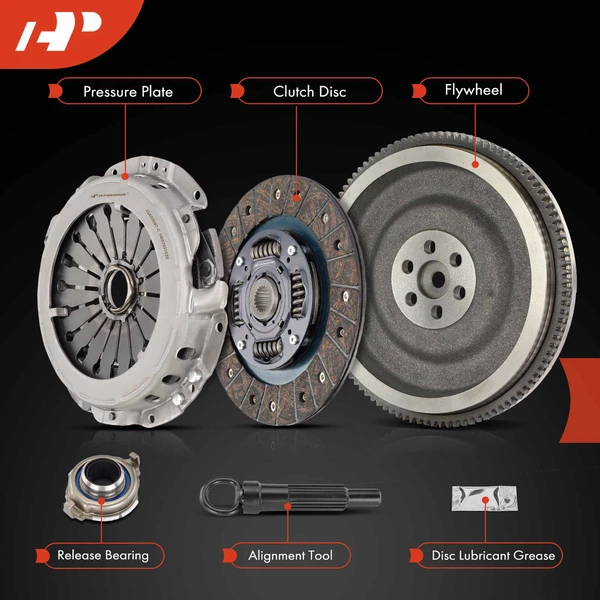 Transmission Clutch Kit & Flywheel for Hyundai Elantra 00-06 Kia Spectra L4 2.0L