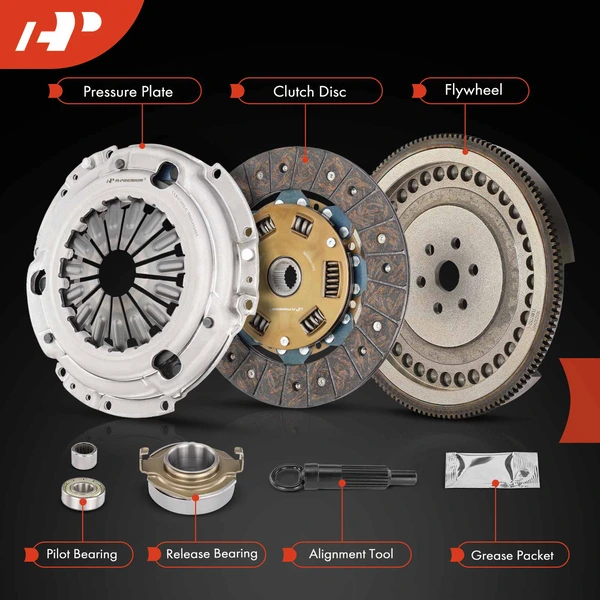 Transmission Clutch Kit & Flywheel for Ford Escape 01-04 Escort Mazda Tribute
