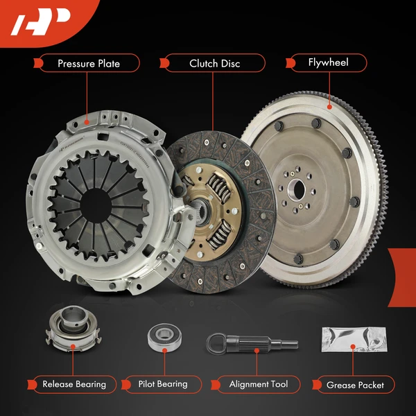 Transmission Clutch Kit & Flywheel for Subaru Impreza Forester Crosstrek H4 2.0L