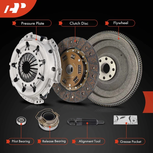 Transmission Clutch Kit & Flywheel for Toyota 4Runner 88-95 Pickup T100 V6 3.0L