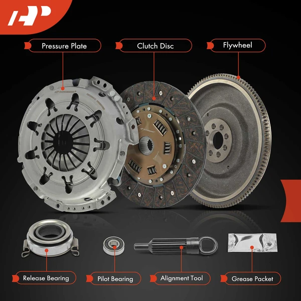 Transmission Clutch Kit & Flywheel for Toyota Camry 1990-1991 RAV4 1996-2000