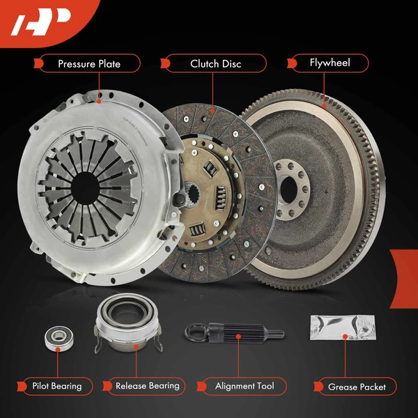 Transmission Clutch Kit & Flywheel for Toyota Tacoma Previa L4 2.4L
