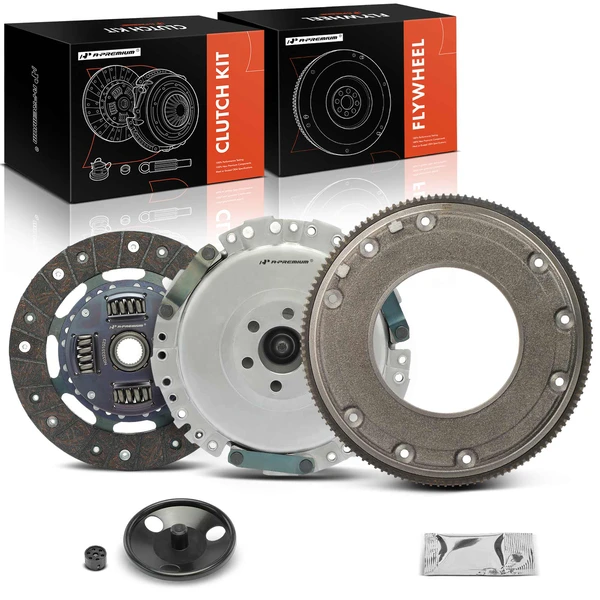 Transmission Clutch Kit & Flywheel for Volkswagen Cabrio 95-02 Golf 95-98 Jetta