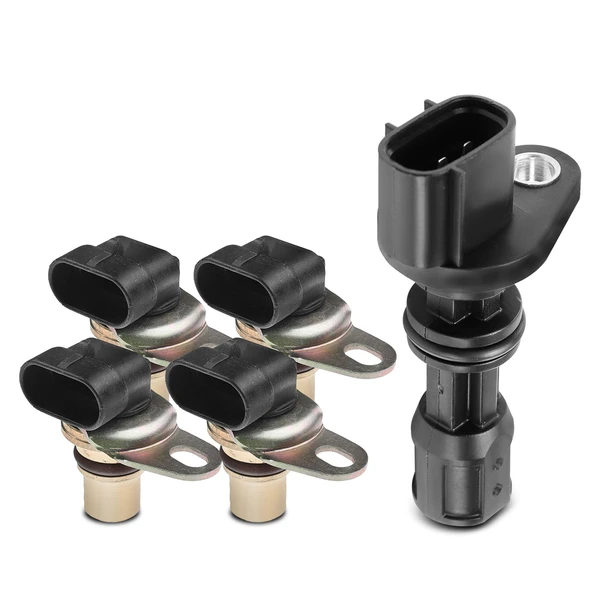 4 Pcs Camshaft & 1 Pc Crankshaft Position Sensor for 1998-2001 Isuzu Trooper