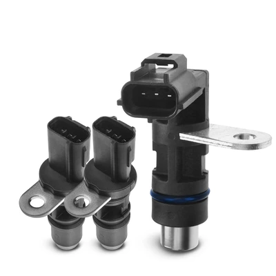 2 Pcs Camshaft & 1 Pc Crankshaft Position Sensor