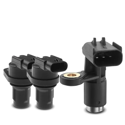 2 Pcs Camshaft & 1 Pc Crankshaft Position Sensor