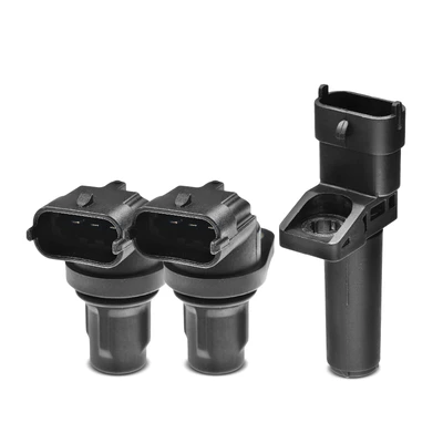 2 Pcs Camshaft & 1 Pc Crankshaft Position Sensor
