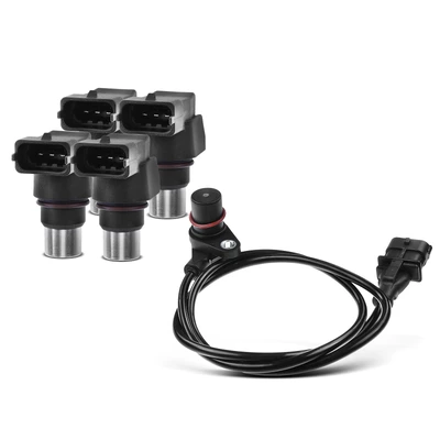 4 Pcs Camshaft & 1 Pc Crankshaft Position Sensor