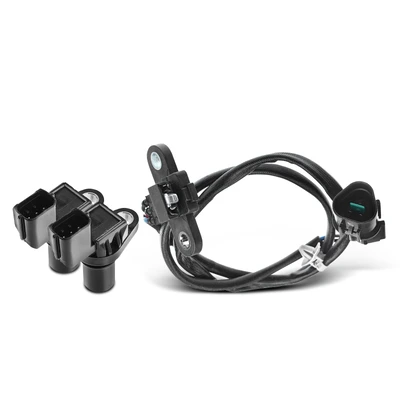 2 Pcs Camshaft & 1 Pc Crankshaft Position Sensor