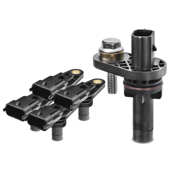 4 Pcs Camshaft & 1 Pc Crankshaft Position Sensor for Chevy GMC Cadillac Buick Saturn