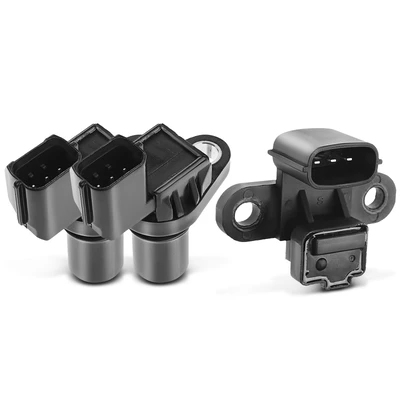 2 Pcs Camshaft & 1 Pc Crankshaft Position Sensor