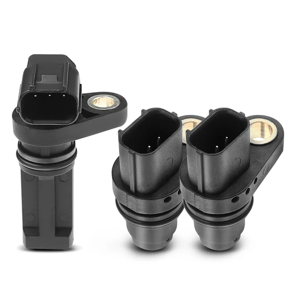 2 Pcs Camshaft & 1 Pc Crankshaft Position Sensor for Honda Accord 13-17 CR-V Acura