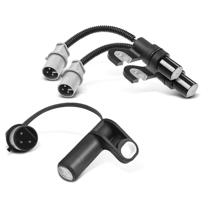 2 Pcs Camshaft & 1 Pc Crankshaft Position Sensor