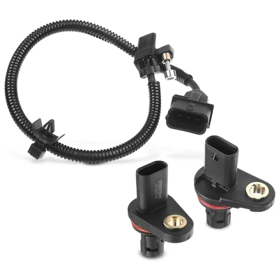 2 Pcs Camshaft & 1 Pc Crankshaft Position Sensor