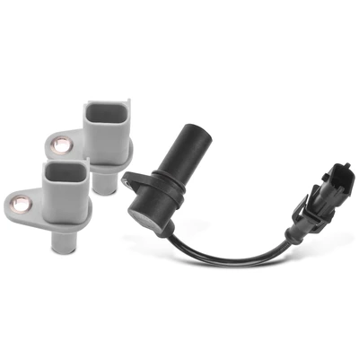 2 Pcs Camshaft & 1 Pc Crankshaft Position Sensor