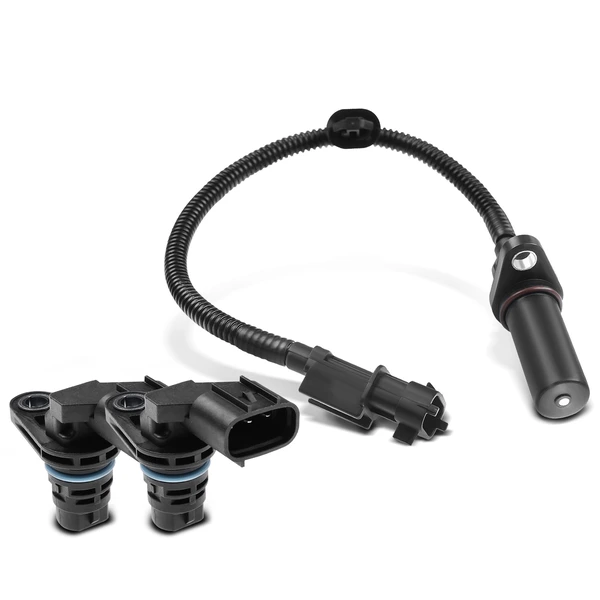 2 Pcs Camshaft & 1 Pc Crankshaft Position Sensor for 2013 Hyundai Tucson 2.0L l4