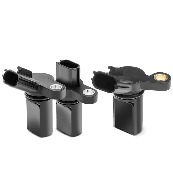 2 Pcs Camshaft & 1 Pc Crankshaft Position Sensor for Nissan Altima 04-06 Maxima Quest 3.5L