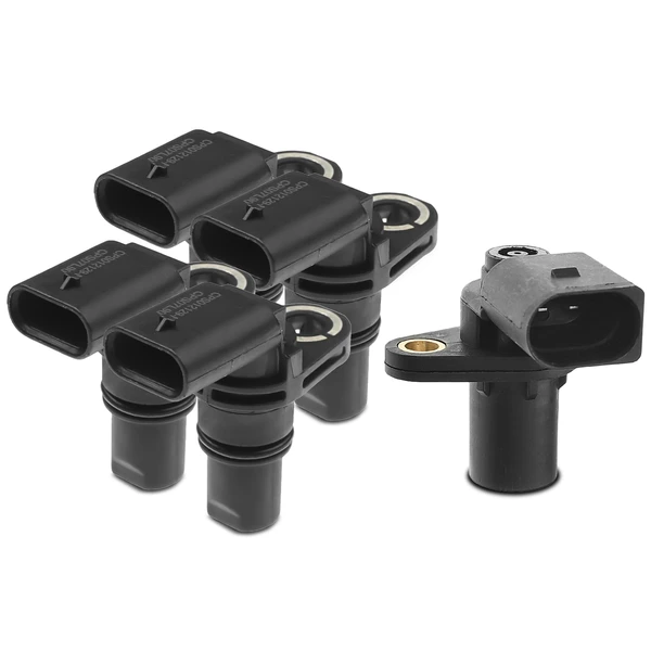 4 Pcs Camshaft & 1 Pc Crankshaft Position Sensor for 2007 2009-2010 Audi A6