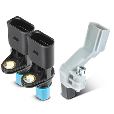 2 Pcs Camshaft & 1 Pc Crankshaft Position Sensor