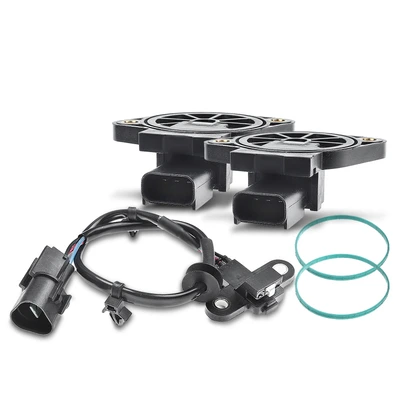 2 Pcs Camshaft & 1 Pc Crankshaft Position Sensor