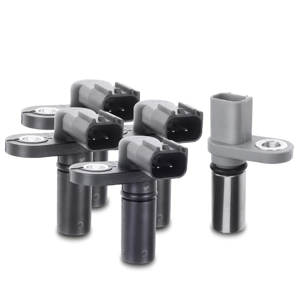 4 Pcs Camshaft & 1 Pc Crankshaft Position Sensor for 2005-2007 Mercury Montego
