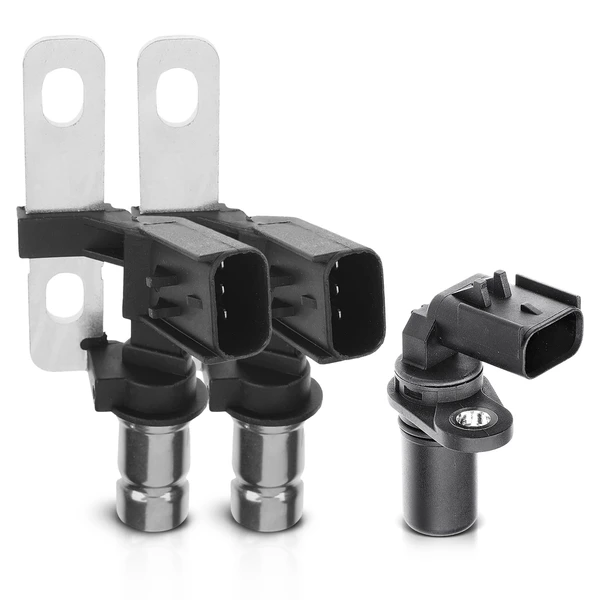 2 Pcs Camshaft & 1 Pc Crankshaft Position Sensor for 2005 Jeep Liberty 2.4L l4