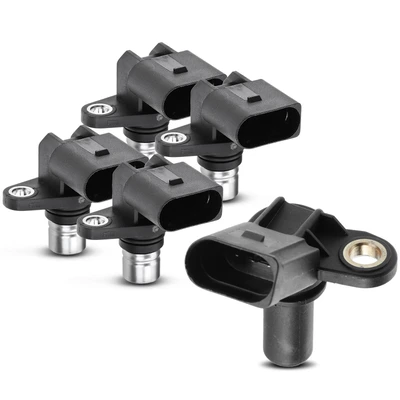 4 Pcs Camshaft & 1 Pc Crankshaft Position Sensor