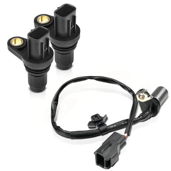 2 Pcs Camshaft & 1 Pc Crankshaft Position Sensor for Toyota RAV4 2008 2.4L