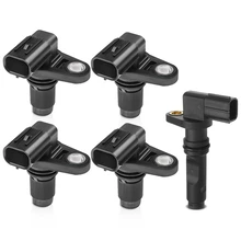 4 Pcs Camshaft & 1 Pc Crankshaft Position Sensor for 2008-2014 Lexus IS F