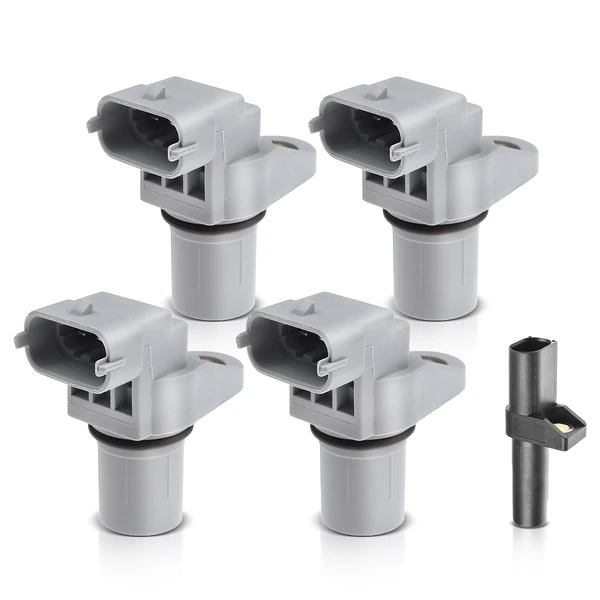 4 Pcs Camshaft & 1 Pc Crankshaft Position Sensor for Mercedes-Benz CL600 98-99 6.0L