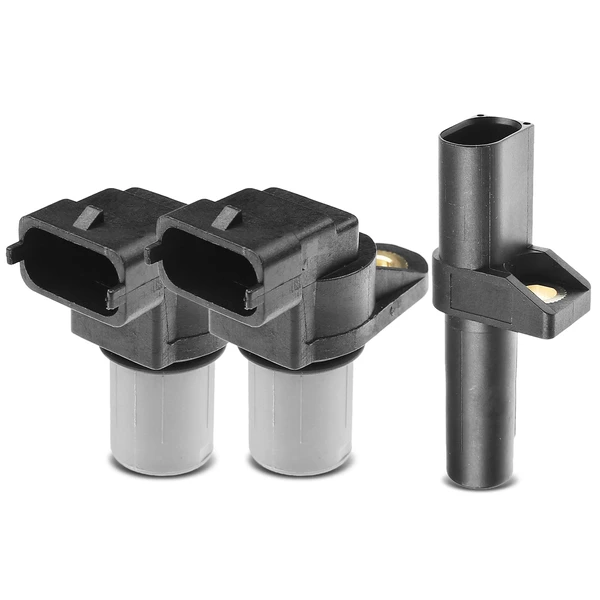 2 Pcs Camshaft & 1 Pc Crankshaft Position Sensor for 2003-2006 Dodge Sprinter 2500