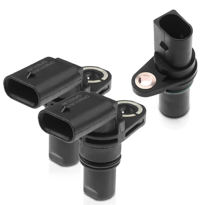 2 Pcs Camshaft & 1 Pc Crankshaft Position Sensor