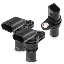 2 Pcs Camshaft & 1 Pc Crankshaft Position Sensor for 2013 Volkswagen Jetta 2.0L l4