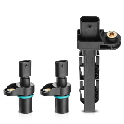 2 Pcs Camshaft & 1 Pc Crankshaft Position Sensor