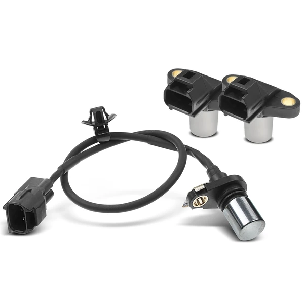 2 Pcs Camshaft & 1 Pc Crankshaft Position Sensor for 2003-2006 Toyota Matrix