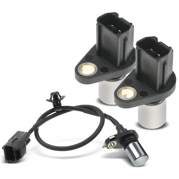 2 Pcs Camshaft & 1 Pc Crankshaft Position Sensor for 2000-2005 Toyota MR2 Spyder