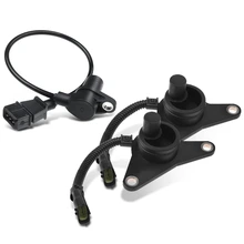 2 Pcs Camshaft & 1 Pc Crankshaft Position Sensor for 1995-2002 Kia Sportage