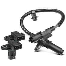 2 Pcs Camshaft & 1 Pc Crankshaft Position Sensor for 2014-2015 Kia Soul