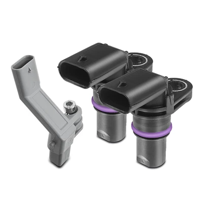 2 Pcs Camshaft & 1 Pc Crankshaft Position Sensor